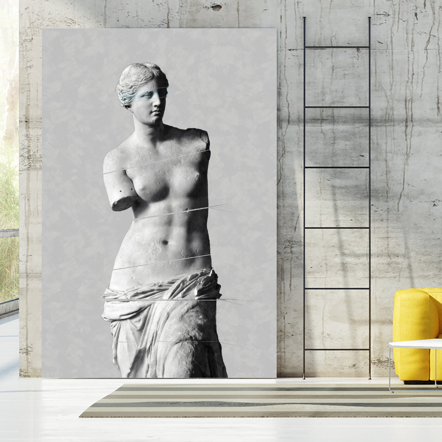 Venus de Milo by Menelaos Trompoukis on GIANT ART - gray digital drawing