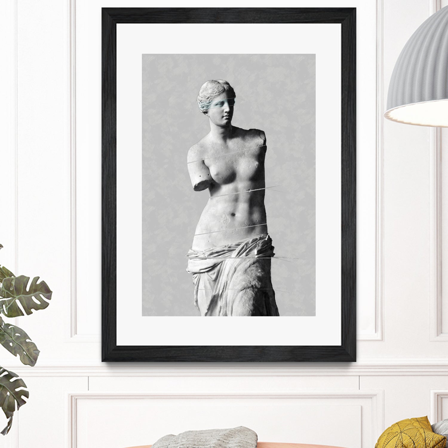 Venus de Milo by Menelaos Trompoukis on GIANT ART - gray digital drawing