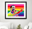 freddy mercury pride by Ahmad Nusyirwan on GIANT ART - yellow digital drawing