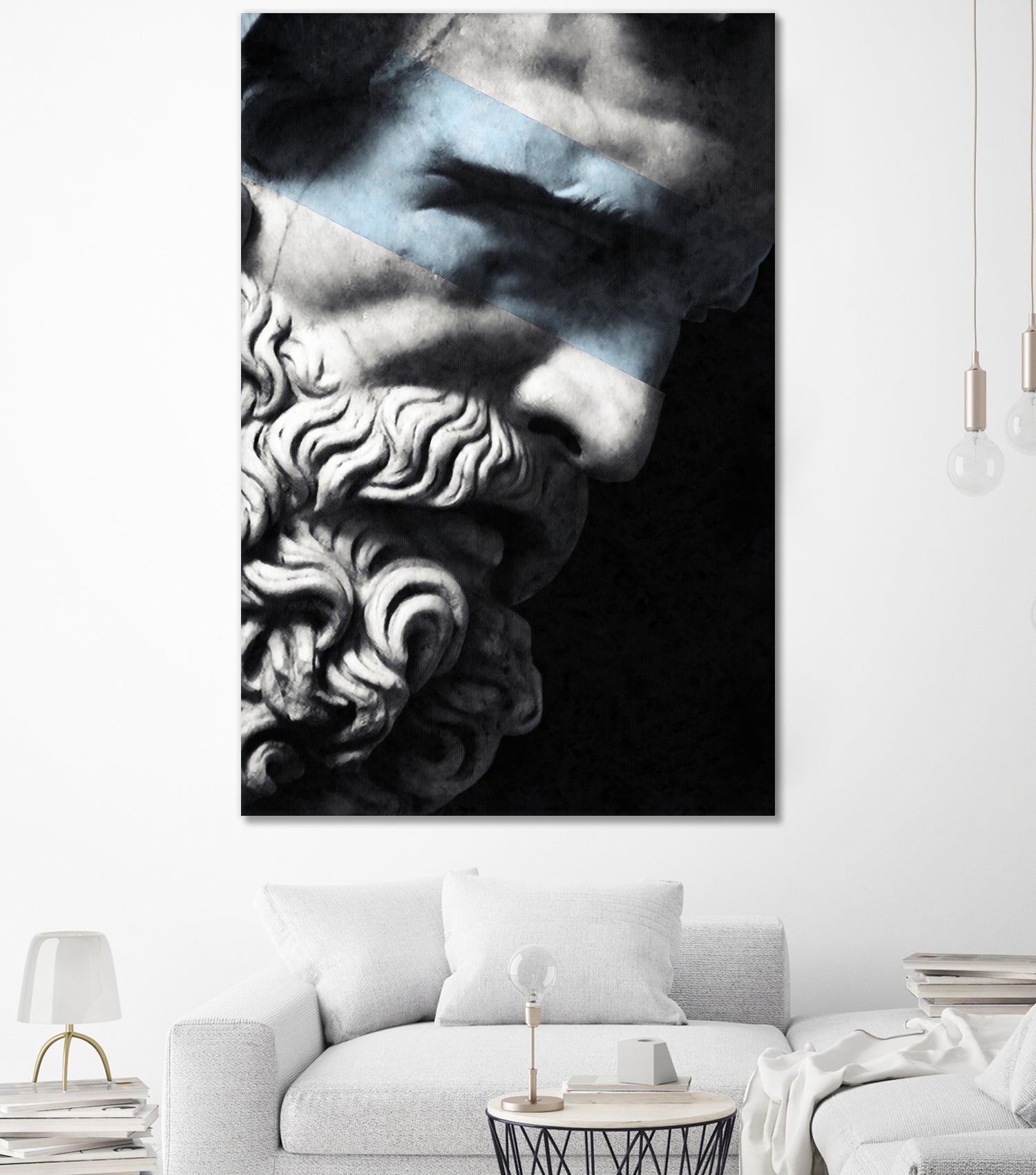 God of the sky by Menelaos Trompoukis on GIANT ART - black digital painting