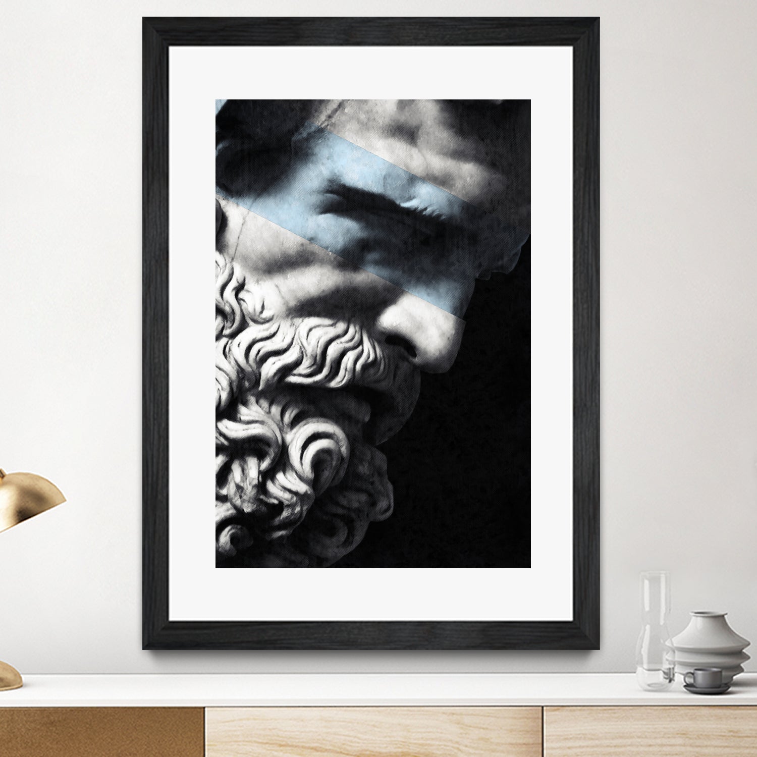 God of the sky by Menelaos Trompoukis on GIANT ART - black digital painting