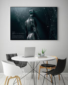 Space Man by Giulio Petrone on GIANT ART - black 3d art