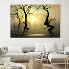 Dancing Trees by Igor Zenin on GIANT ART - black photo manipulation