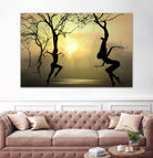 Dancing Trees by Igor Zenin on GIANT ART - black photo manipulation