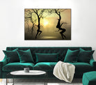 Dancing Trees by Igor Zenin on GIANT ART - black photo manipulation