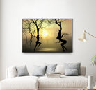 Dancing Trees by Igor Zenin on GIANT ART - black photo manipulation