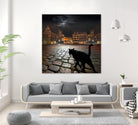 Strasburg's Night by Igor Zenin on GIANT ART - black digital painting