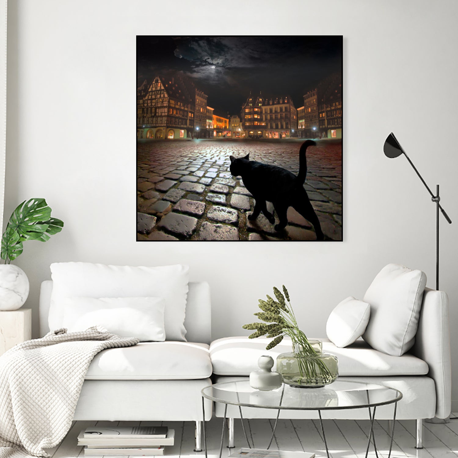 Strasburg's Night by Igor Zenin on GIANT ART - black digital painting