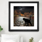 Strasburg's Night by Igor Zenin on GIANT ART - black digital painting