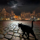 Strasburg's Night by Igor Zenin on GIANT ART - black digital painting