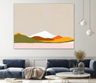 Minimal Landscape 1. Spring by Dominique Van Roey on GIANT ART - white digital drawing