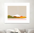 Minimal Landscape 1. Spring by Dominique Van Roey on GIANT ART - white digital drawing