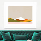 Minimal Landscape 1. Spring by Dominique Van Roey on GIANT ART - white digital drawing