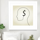 Dollar a head by Aleksandr Vector on GIANT ART - white vector illustration