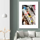 RETRO LOVE #3 by Sara Bernini on GIANT ART - gray digital painting