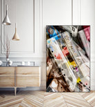 RETRO LOVE #3 by Sara Bernini on GIANT ART - gray digital painting