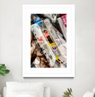 RETRO LOVE #3 by Sara Bernini on GIANT ART - gray digital painting