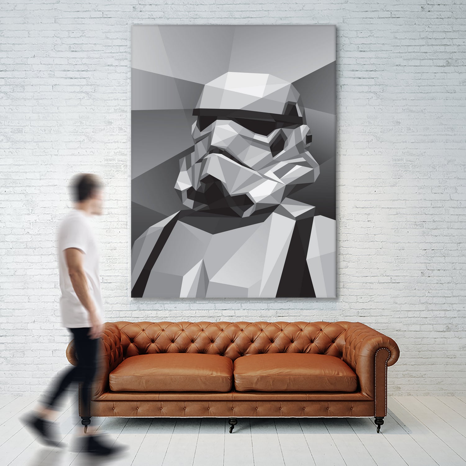 Storm Trooper by Filip Peraić on GIANT ART - gray digital painting