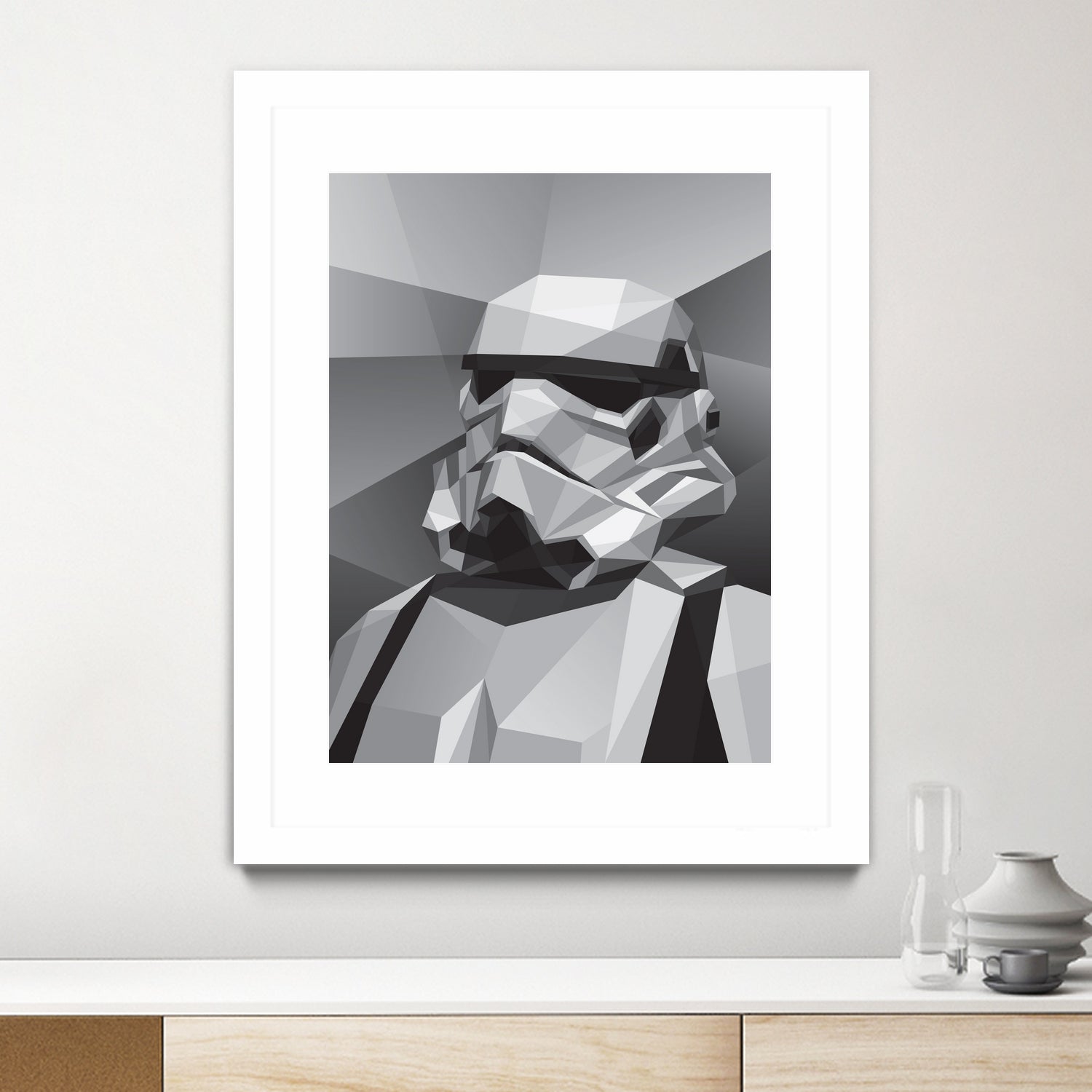 Storm Trooper by Filip Peraić on GIANT ART - gray digital painting