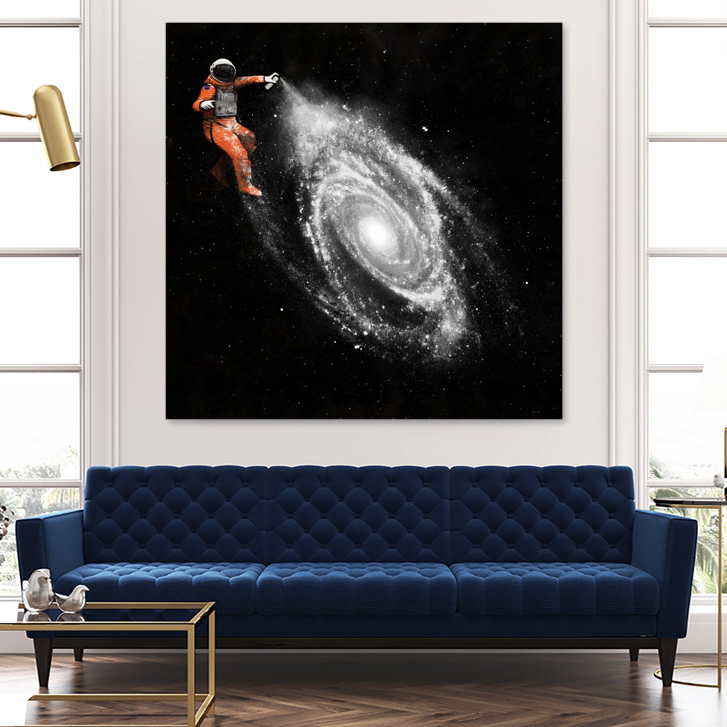 Space Art by Florent Bodart on GIANT ART - black digital painting