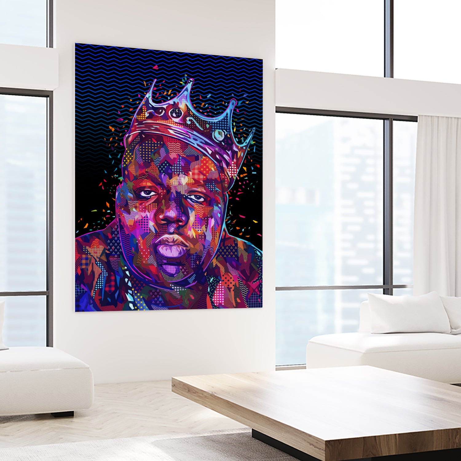 Pop Notorious by Alessandro Pautasso on GIANT ART - black digital painting