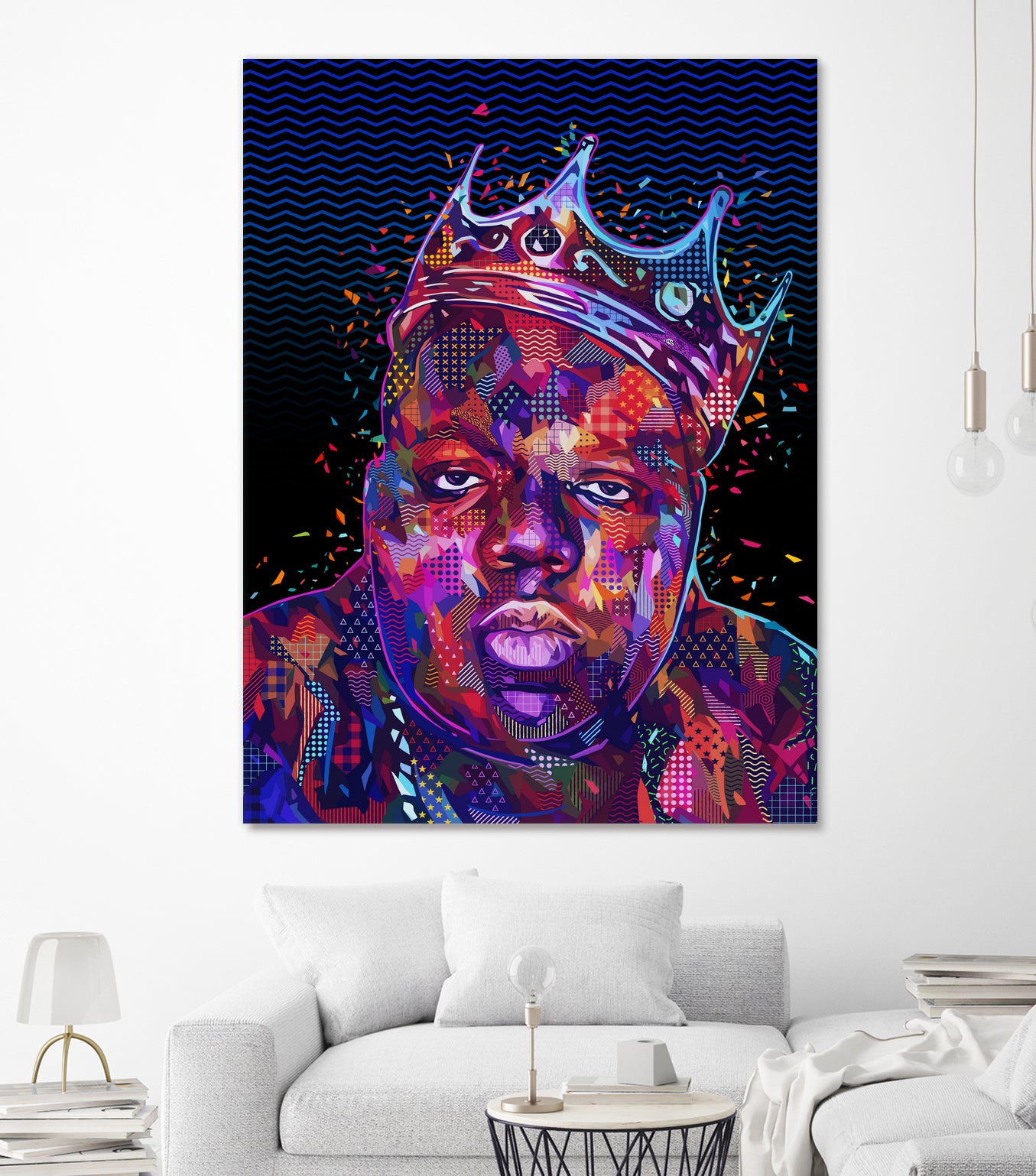 Pop Notorious by Alessandro Pautasso on GIANT ART - black digital painting