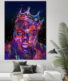 Pop Notorious by Alessandro Pautasso on GIANT ART - black digital painting