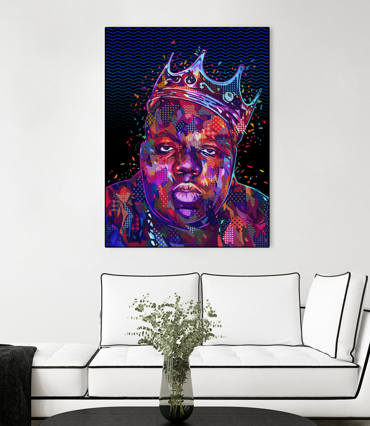 Pop Notorious by Alessandro Pautasso on GIANT ART - black digital painting