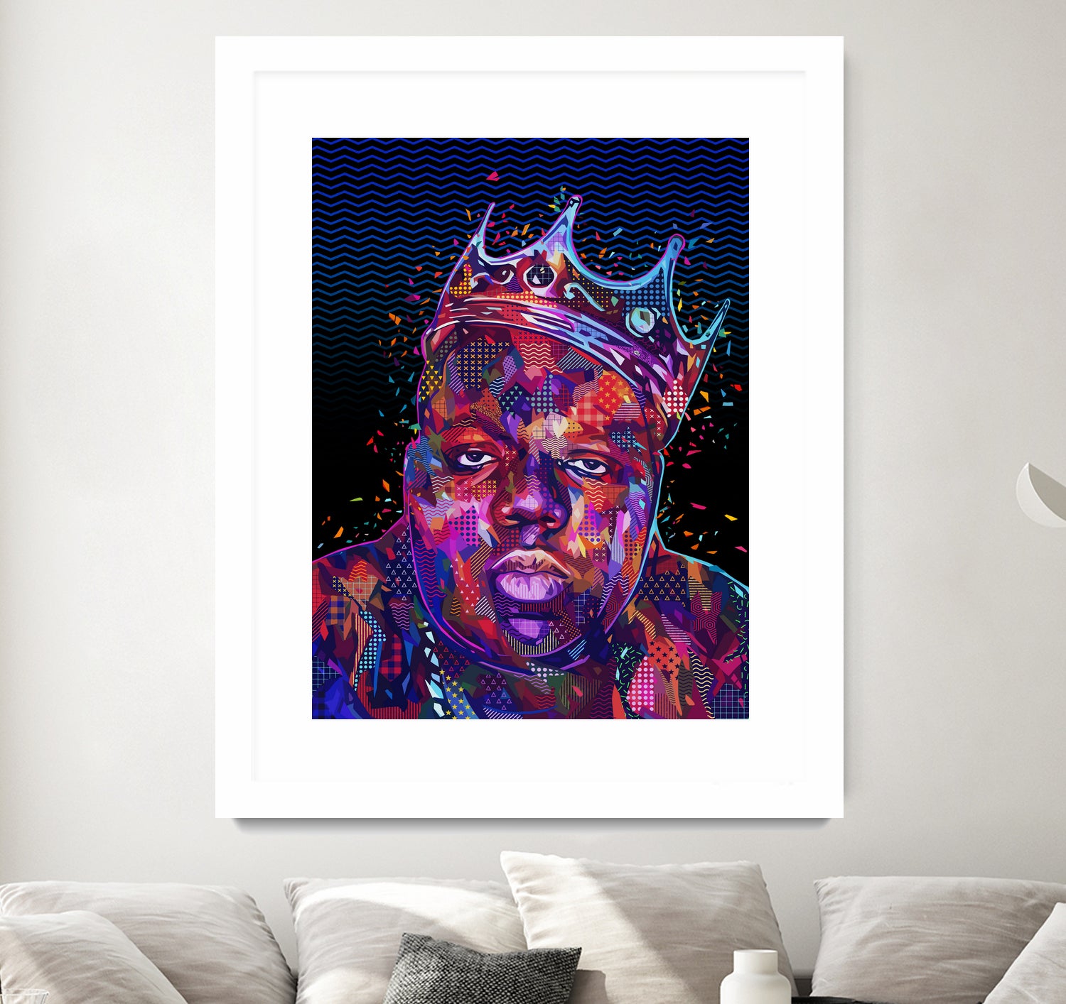 Pop Notorious by Alessandro Pautasso on GIANT ART - black digital painting