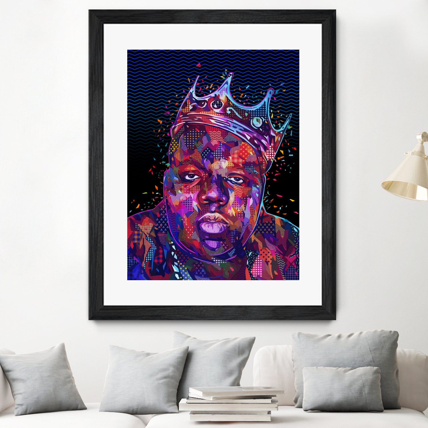 Pop Notorious by Alessandro Pautasso on GIANT ART - black digital painting