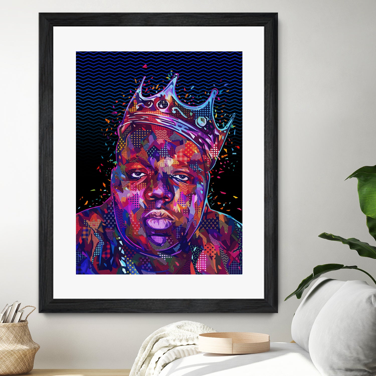 Pop Notorious by Alessandro Pautasso on GIANT ART - black digital painting