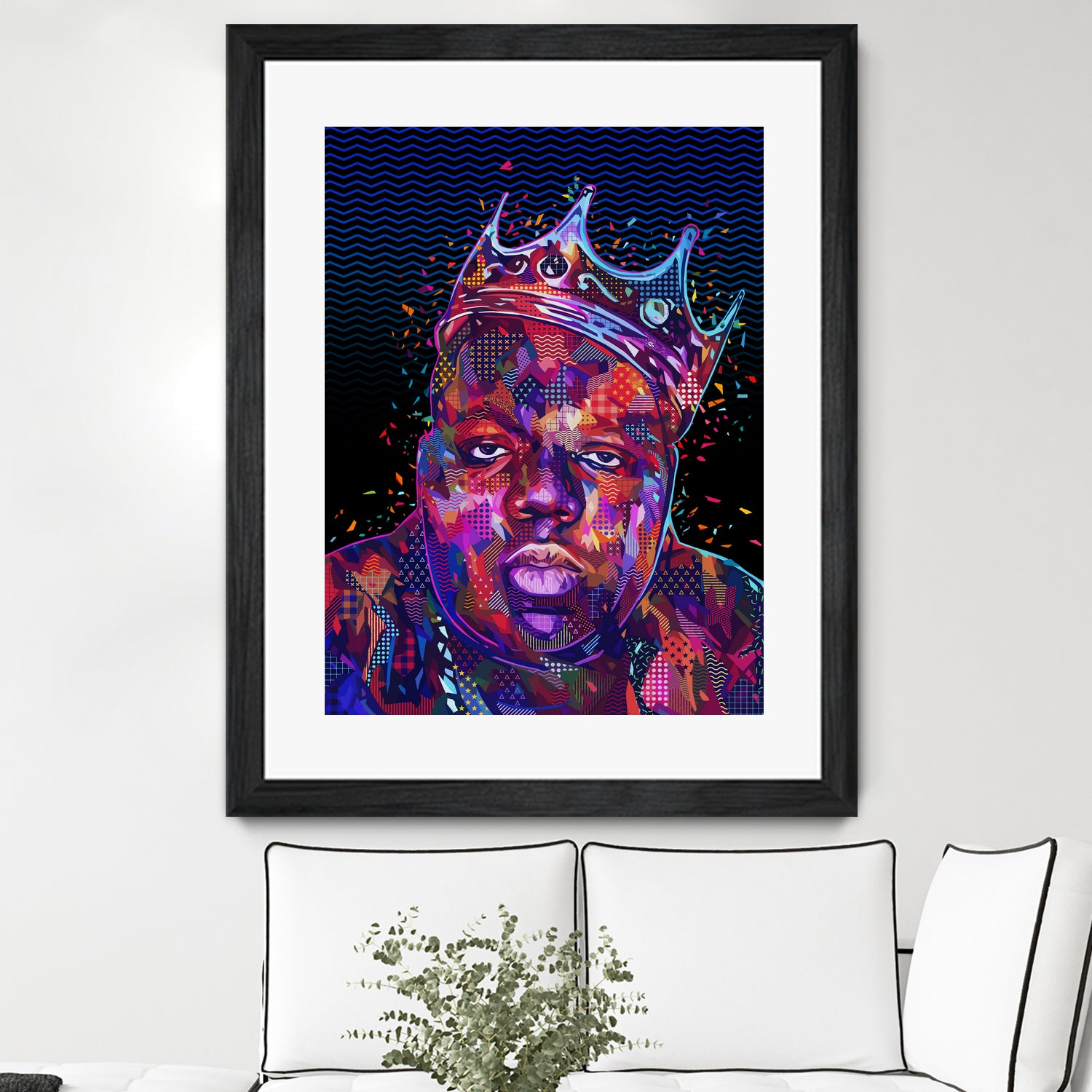 Pop Notorious by Alessandro Pautasso on GIANT ART - black digital painting