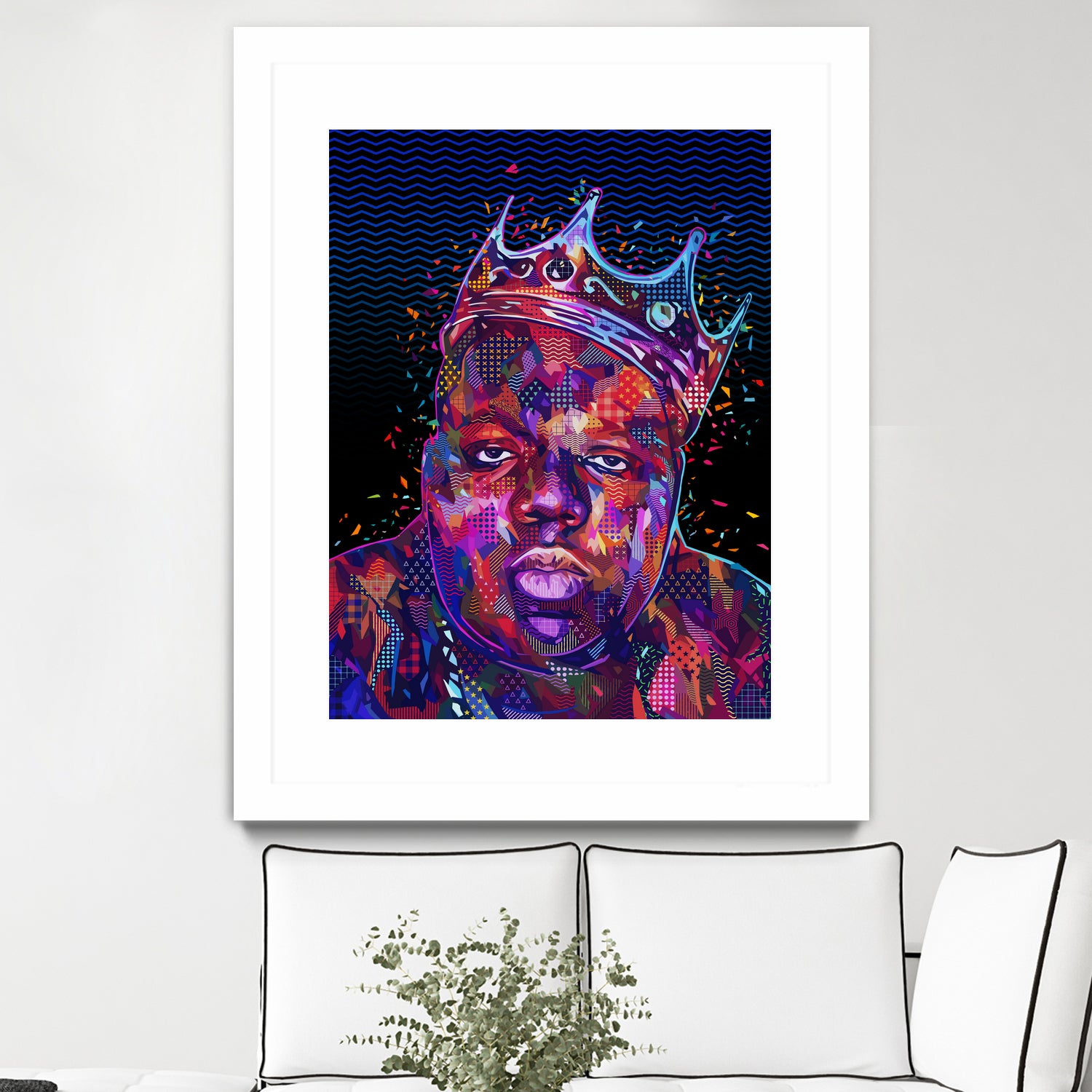 Pop Notorious by Alessandro Pautasso on GIANT ART - black digital painting