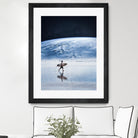 Earth Surfing by Murat Akyol on GIANT ART - white digital painting