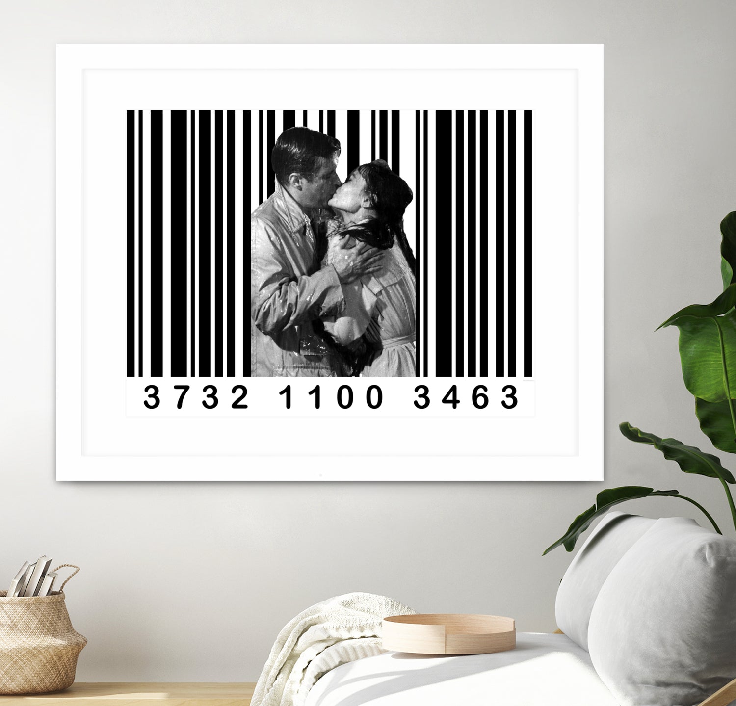 Breakfast at Tiffany's in Barcode by Luigi Tarini on GIANT ART - white photo manipulation