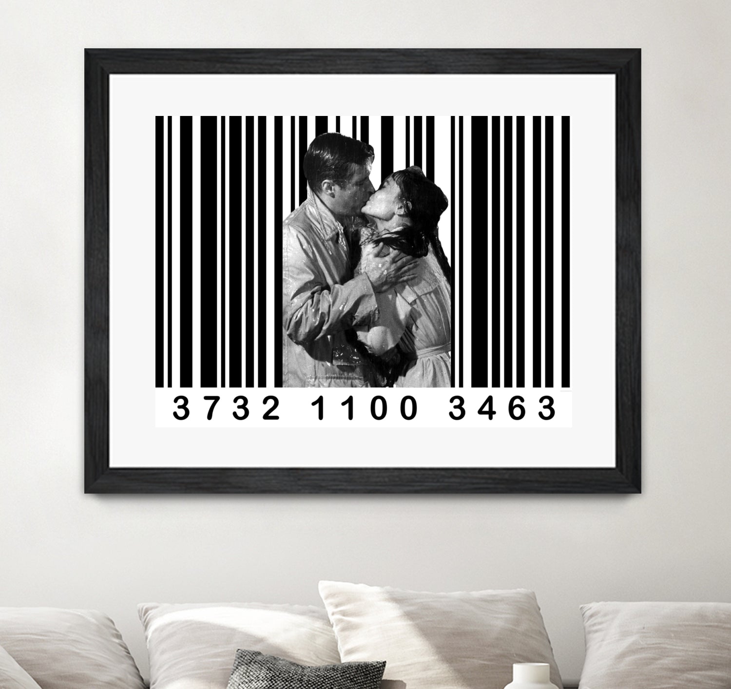 Breakfast at Tiffany's in Barcode by Luigi Tarini on GIANT ART - white photo manipulation