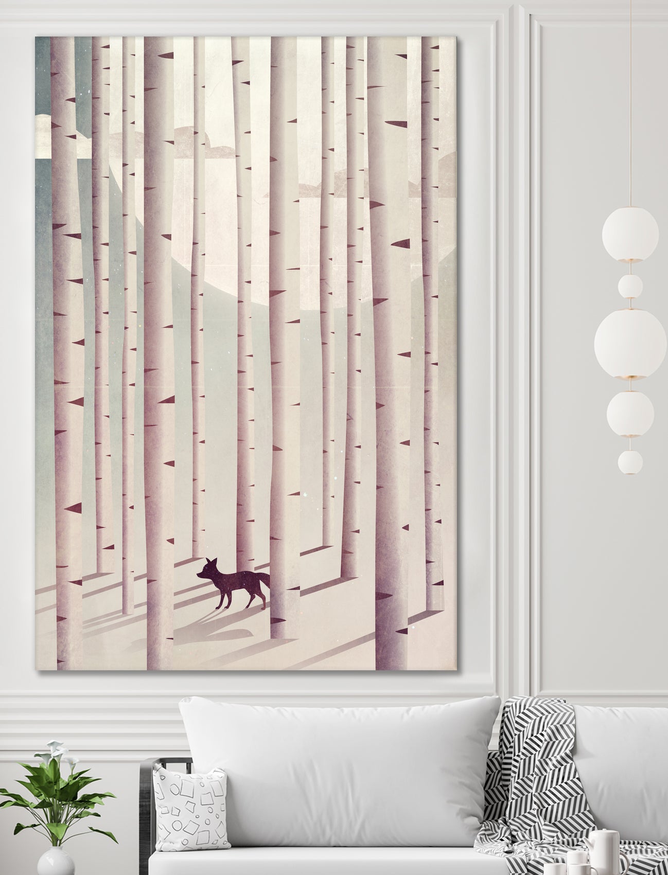 Serene Forest by Annisa Tiara Utami on GIANT ART - white digital drawing