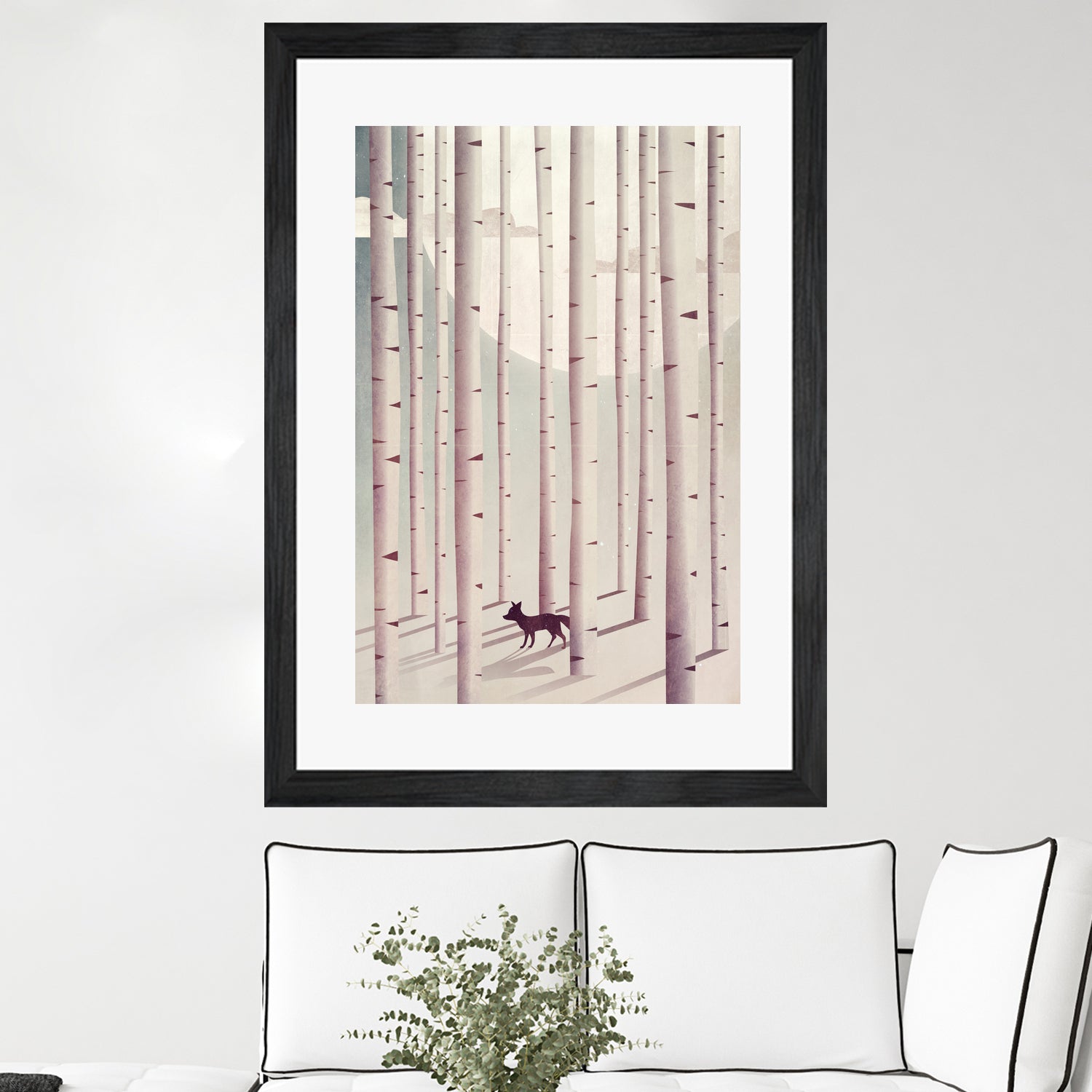 Serene Forest by Annisa Tiara Utami on GIANT ART - white digital drawing