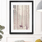 Serene Forest by Annisa Tiara Utami on GIANT ART - white digital drawing