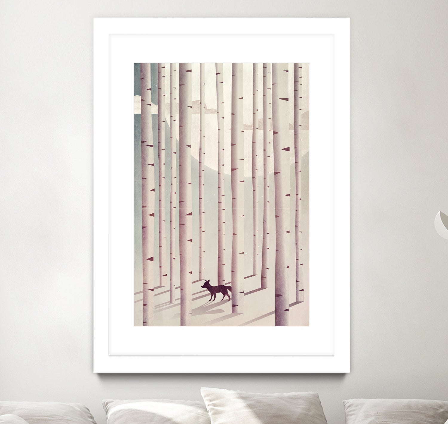 Serene Forest by Annisa Tiara Utami on GIANT ART - white digital drawing