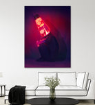 Lava Lamp Head by Francois Martin Painchaud on GIANT ART - red character design