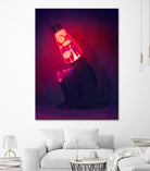 Lava Lamp Head by Francois Martin Painchaud on GIANT ART - red character design