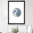 Surf Yin Yang by Afif Quilimo on GIANT ART - white digital drawing