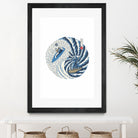 Surf Yin Yang by Afif Quilimo on GIANT ART - white digital drawing