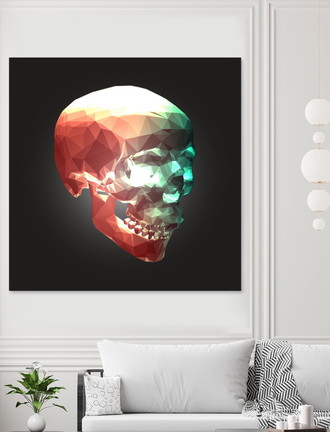 Crystal Skull by Aimer Heinz on GIANT ART - red 3d art