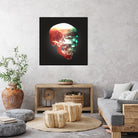 Crystal Skull by Aimer Heinz on GIANT ART - red 3d art