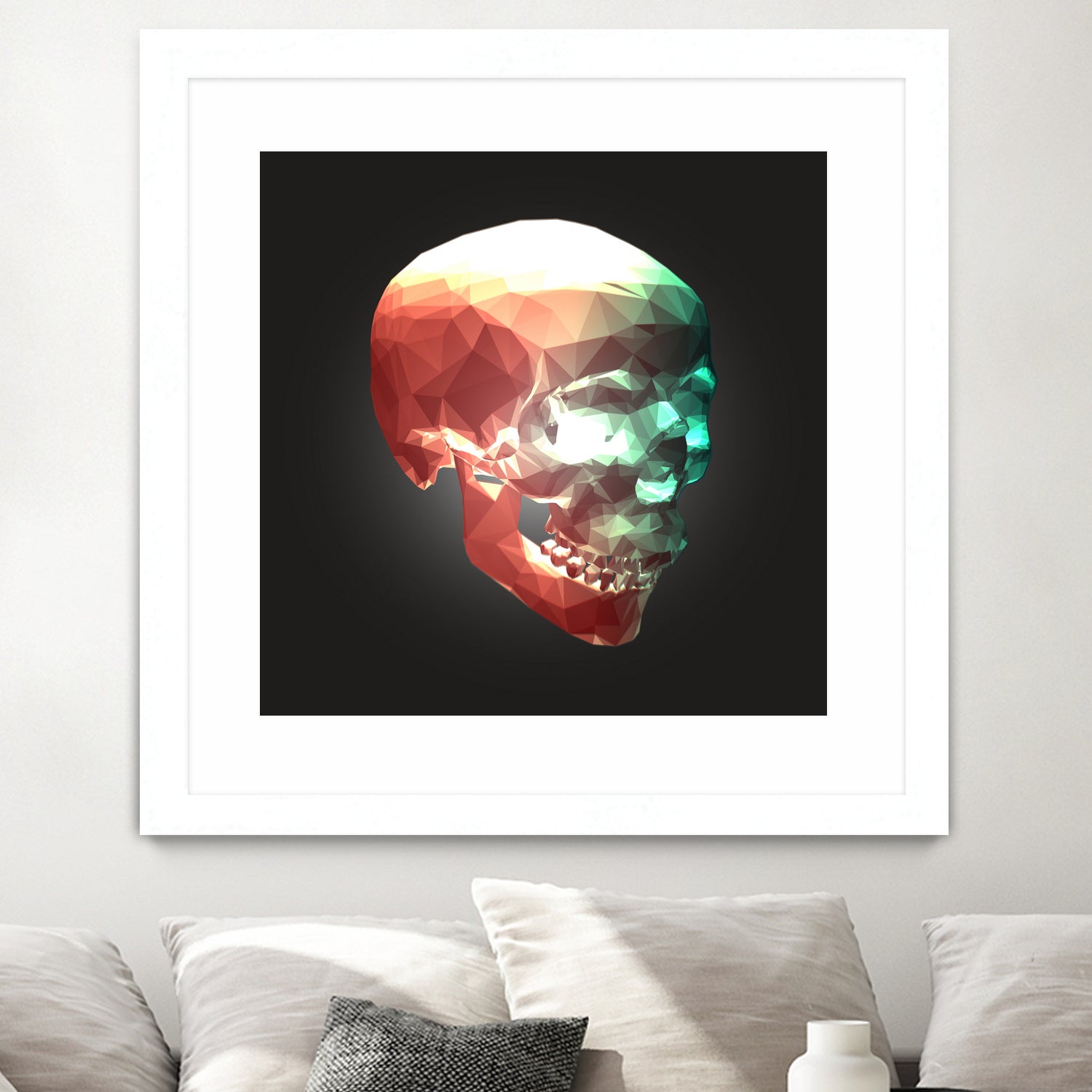 Crystal Skull by Aimer Heinz on GIANT ART - red 3d art