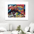 Spiderman Comic Portrait Legendary Memories Best Movi by Luis Lonn on GIANT ART - black cartooning