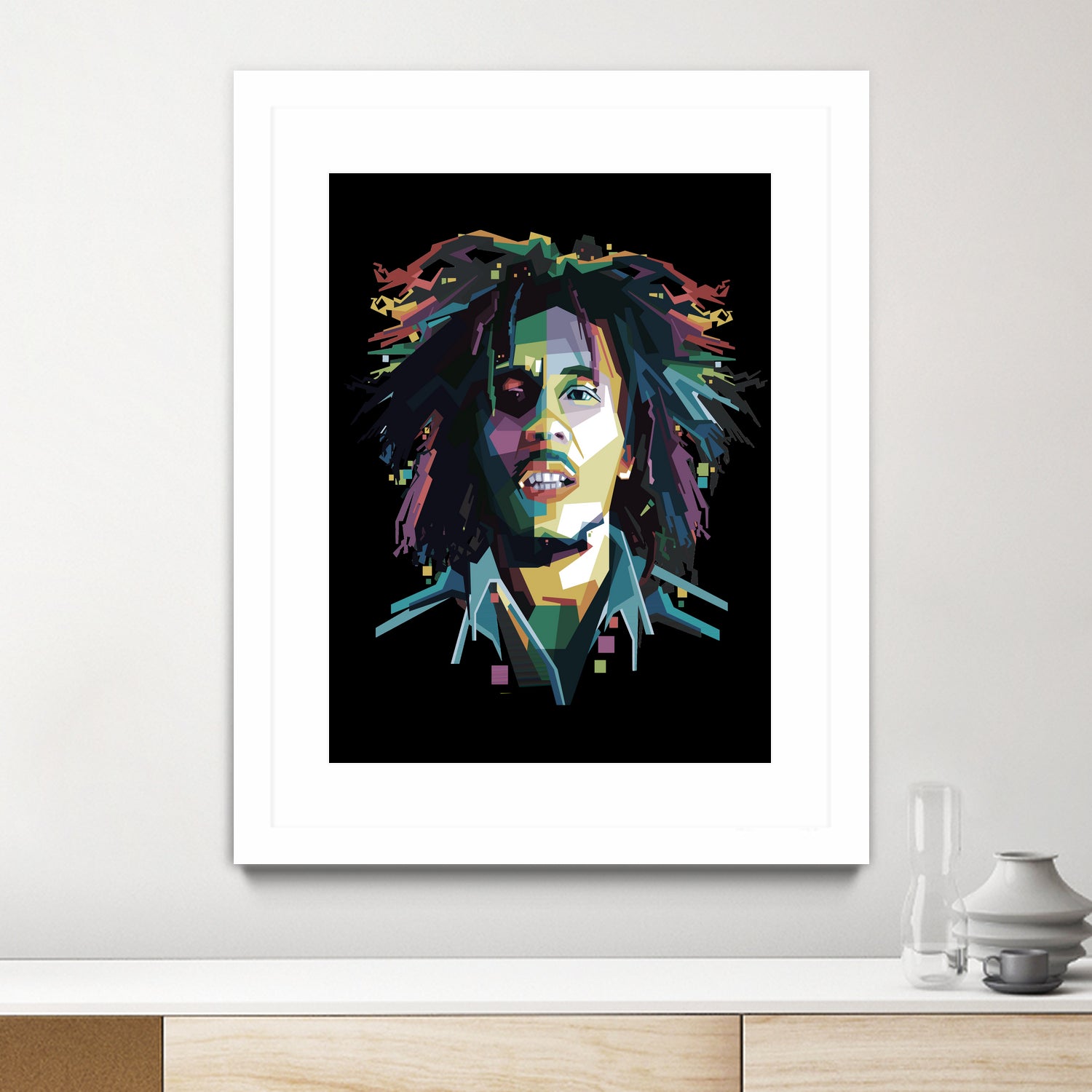 BOB MARLEY by Aan Susanto on GIANT ART - black character design