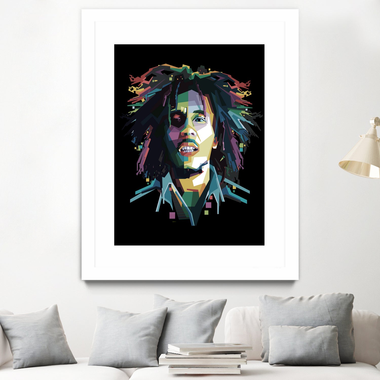 BOB MARLEY by Aan Susanto on GIANT ART - black character design